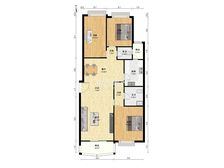 正南曼克顿豪庭3室2厅精装修