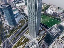 徐汇滨江 地表建筑 西岸传媒港 三面一线江景 直通大堂