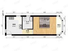 高安一小,高区可看东方明珠,边套全明户型,精装可拎包入住