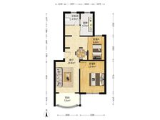 南北通透新里城和合苑2室2厅