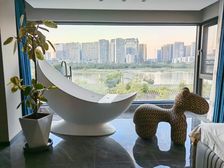 一线江景大四房,急售诚卖 全新未住, 带家私车位 巨幕落地窗