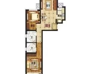 (看丹桥 特价新房) 100米275万精装大2居双卫 实景