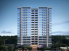 6号线300米 、四代住宅 、玻幕幕墙 、270°采光玻璃