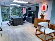 大望路双地铁上盖 现代城写字楼773平复式精装遗留带家具出租