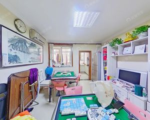五里店·程庄南里·1室·1厅中间楼层 正规客厅公园社区视野好