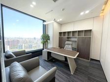 CBD核心双地铁 中国尊 众秀大厦210平精装遗留带家具出租