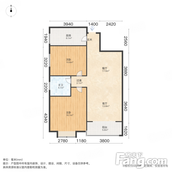 南江印象b区户型图图片