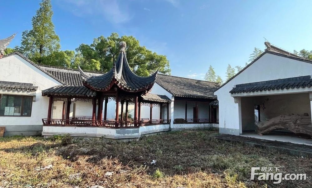 姑苏世家留园府大宅占地两亩多大花园清水毛坯5个车位