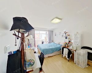 地震局单位 板楼三层 朝南一居室 明厨明卫 户型方正 不临街