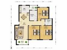 南北通透三林世博家园(东书房路390弄)3室2厅