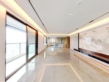 三里江印248平22楼,高奢户型,L型转角大阳台,全新精装