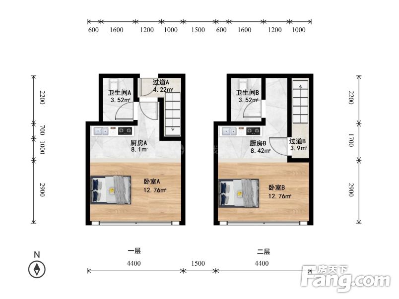 未来科技城 · 富力中心loft双钥匙户型 业主诚心出售,杭州余杭未来