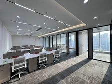 世纪城,博地中心,精装配家具,各类面积出租,采光佳配套全