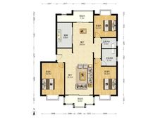 南北通透申江豪城3室2厅精装修
