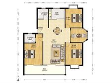 精装两房,送设施,拎包即住,总价低!