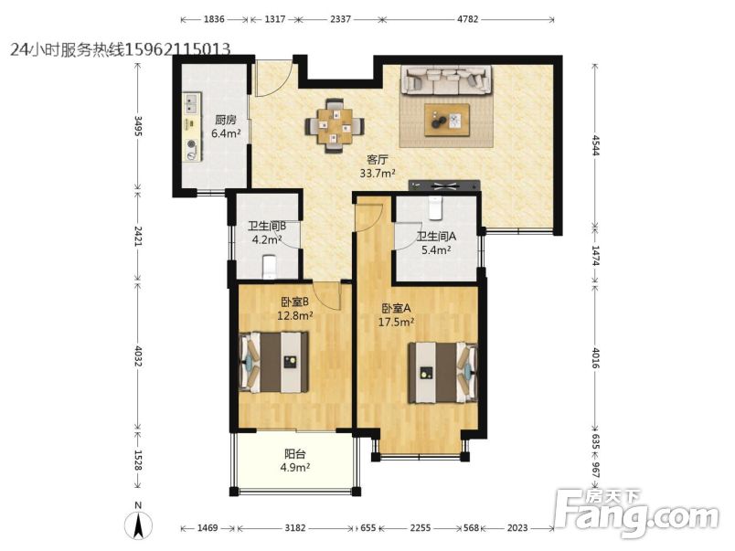 自住精装大两房,采光刺眼一线湖景高层有地暖240万240万