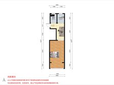 曹杨五村南北通透精装一居 高层采光优 总价168万