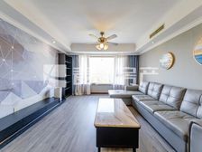 200米到地铁12号线 海润国际公寓 方正1居室 大客厅