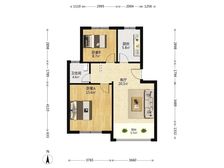 精装修 南北通透 三林世博家园 2室1厅 精装修