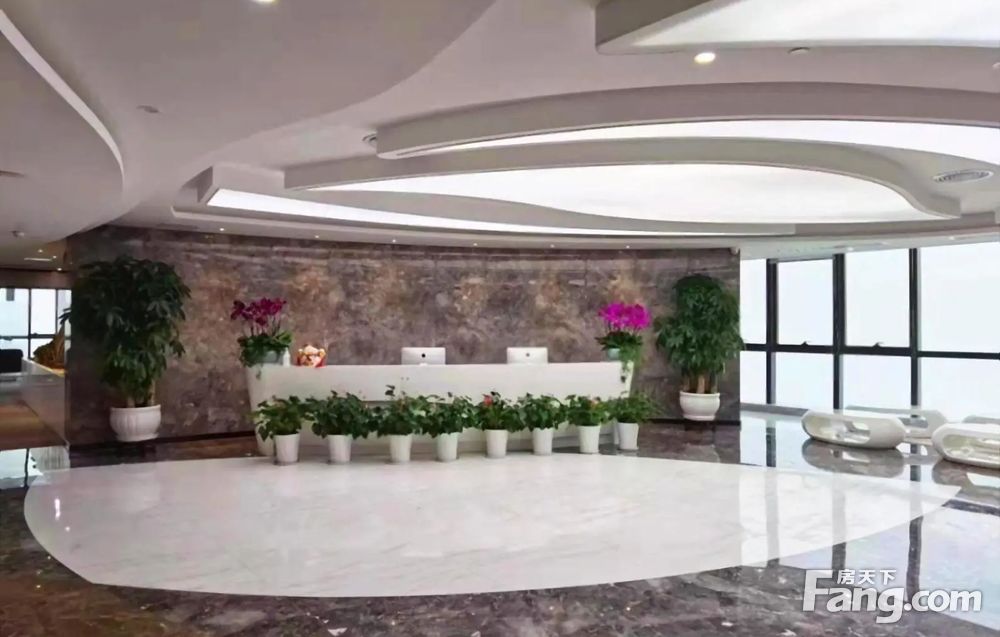 福田车公庙口整层!高区800平办公室出租绿景neo大厦