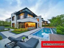 珠海高尔夫球场的独栋别墅(实用面积1120-1500平)