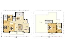 堇天府东区,顶加阁大露台,户型好 得房 空中大花园
