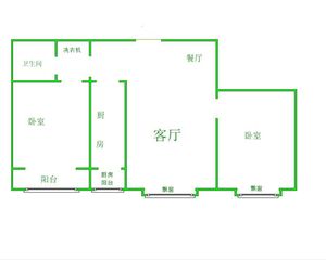 植物园观景房 维多利亚夏郡 精装两室 6层 可公积金