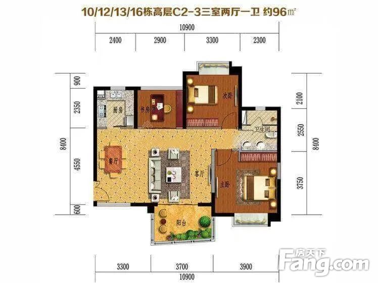 横琴口岸华融琴海湾96平精装3房轻轨物业笋盘价格