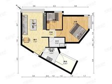 人车分流小区,楼下就是地铁4号线,出门就是太阳宫