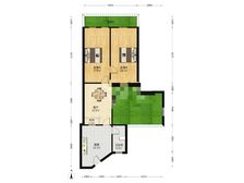 乐桥地铁口!饮马桥旁!私房独院两开间!可做两层!可自己改造。