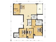 高品质小区,日照采光全天晒,大落地窗,