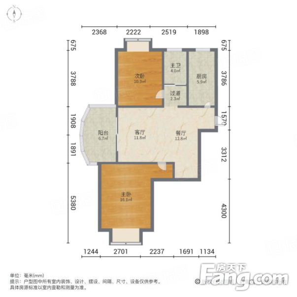 金华三盛颐景园户型图图片