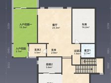 银都名墅 4室2厅 南