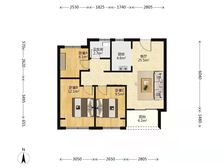 正南兴港永威南樾3室2厅