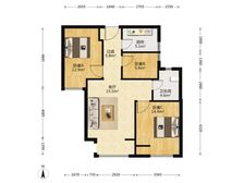 正南名门郡景3室2厅