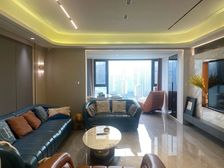 北滨一路 精装大平层 头排看江 朝南 地暖 新风中央空调!!