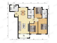 中原好房《房东急售南北3房》看房有钥匙价格好谈