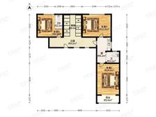三代同住,温馨舒适,小房间也可出租抵扣房贷,自住出租二相宜