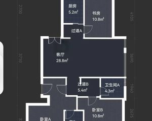 东篱3室2厅2卫南朝向275.0万元/套出售