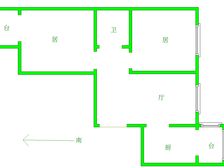 刘美丽推荐您 瑞益园电梯房 80㎡ 南北通透 2室 95万