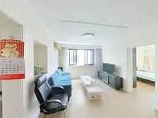 新上内环内商品房小区,一梯两户,中间楼层,边套全明,看房方便