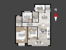房源齐备 极具性价比【安全保障 不报虚价】新城锦域 3室