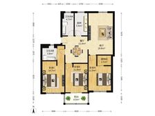 精装修,双卫双阳台,楼层好,格局方正,停车方便