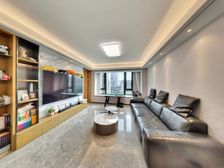 江山万里江元府,外立面石材干挂,156平7楼豪装,拎包入住。