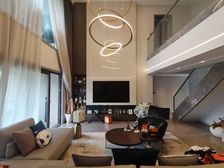 照母山香港置地壹号湖畔。空中别墅豪装300万 房源保真!