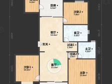 龙湖天宸原著3室2厅2卫南朝向252.0万元/套出售