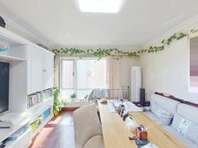 望京好地段(正南北向三居二卫,眼镜户型)南向面宽大