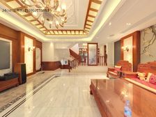 森林湖二期大独栋,纯墅区总户数66户,西班牙式风格