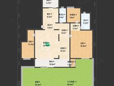 格兰郡庭3室2厅2卫南朝向518.0万元/套出售