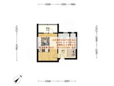 首付4万(落戸天津市区)正式一室 有客厅户型佳 私产可贷/款